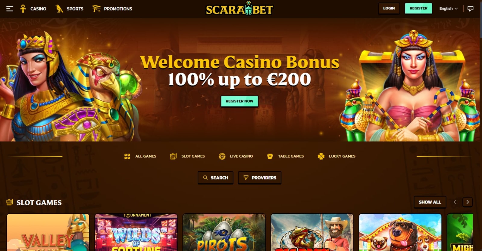 Scarabet beste online casino