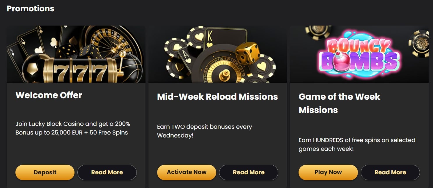 bitcoin casino reload bonus