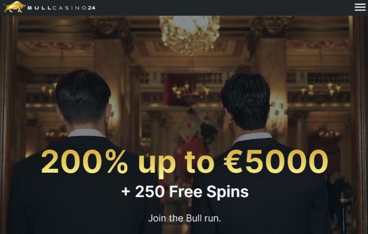 Bull Casino, pay and play casino's