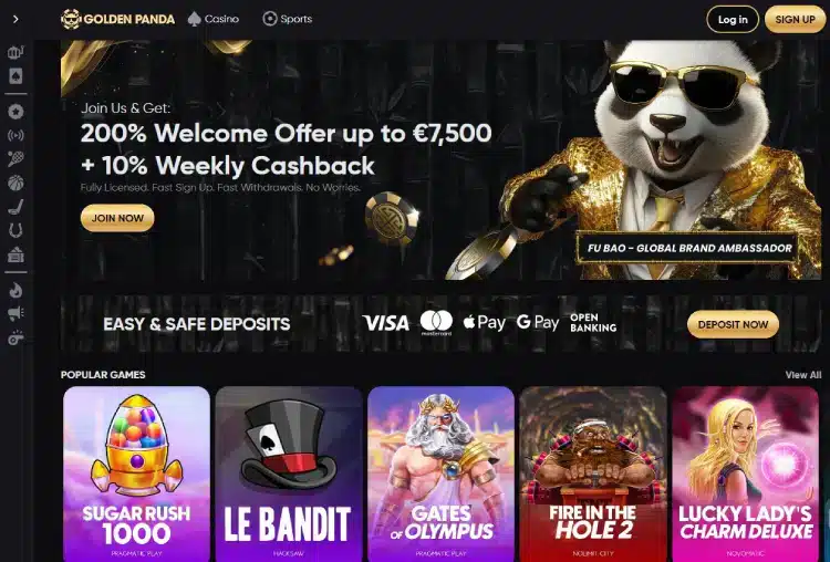 Golden Panda, beste ideal casinos