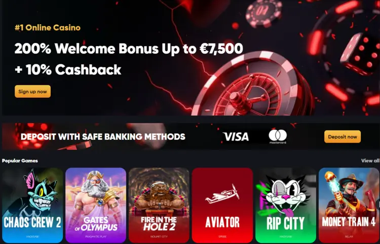 Instant Casino geen Cruks check bij dit online casino