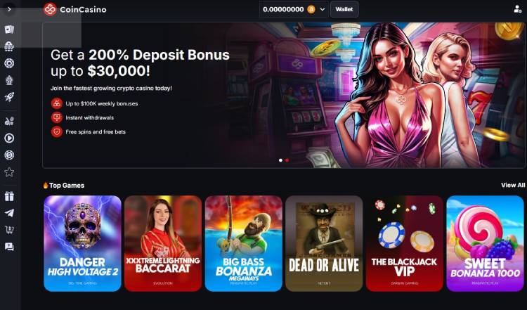 CoinCasino, cruks en toch gokken