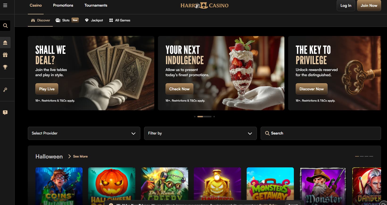 Harry Casino - beste casino zonder cruks